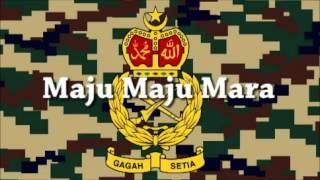 LAGU TENTERA DARAT  GAGAH SETIA  LIRIK [upl. by Selemas]