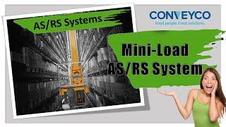 MiniLoad Automated Storage amp Retrieval System ASRS  Conveyco [upl. by Paula]