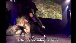 Michael Jackson  Earth song Live Subtitulado español [upl. by Cown]