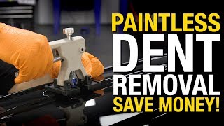 How to Remove Dents from a Truck Without Damaging the Paint  Paintless Dent Repair – Eastwood [upl. by Anerev]