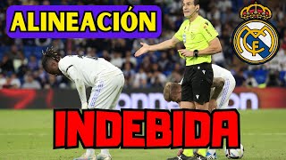 REAL MADRID ALINEACIÓN INDEBIDA  DENUNCIARA GETAFE [upl. by Firman842]