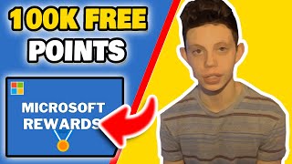 How to Get FREE Microsoft Rewards Points  Get a FAST 100000 Points 2024 Method [upl. by Trofmoc]