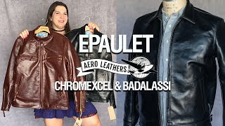 Custom Aero Jackets in Chromexcel amp Badalassi Horsehide [upl. by Lin]