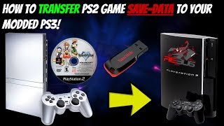 How To Transfer PS2 Game SaveData To Your Modded PS3 TUTORIAL [upl. by Taimi822]