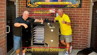 The Largest Affordable Vertical Pellet Smoker Ever  Smoke Daddy Pellet Pro  Double Door Smoker [upl. by Rohn221]