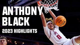 Anthony Black 2023 NCAA tournament highlights [upl. by Aserehtairam]