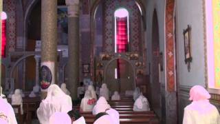 Ceremony in the catholic church of Adigrat Ethiopia [upl. by Moskow]