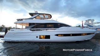 Luxury Yacht 2021 Azimut 78 Flybridge [upl. by Aitnecserc108]