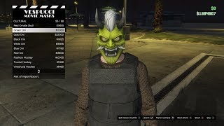 GTA Online  All Masks Updated [upl. by Anawek]