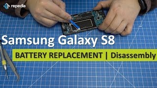 Samsung Galaxy S8  Battery Replacement  Teardown Guide [upl. by Yerfdog]