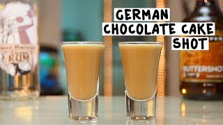 German Chocolate Cake Shot  Tipsy Bartender [upl. by Dupre]