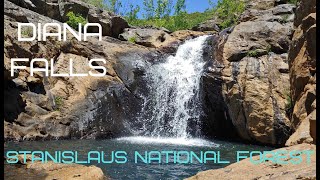 Diana Falls  Stanislaus National Forest [upl. by Gardner620]