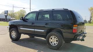 2004 Yukon 4wd lift with 35s and NO RUBBING [upl. by Sekoorb]