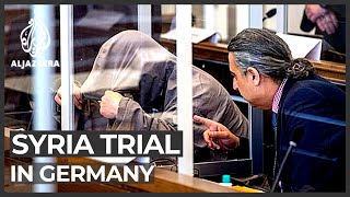 Worlds first Syria torture trial opens in Germany [upl. by Ling]