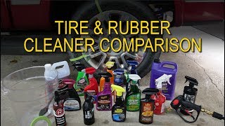 Best Tire and Rubber Cleaner Comparison [upl. by Coshow]