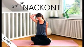 Yoga för nackont  Annas yoga studio [upl. by Irotal]