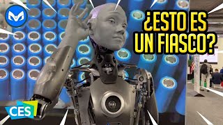 AMECA ROBOT HUMANOIDE ES UNA MENTIRA CES2022 [upl. by Chiaki]