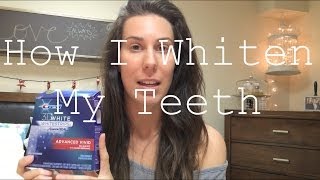 How I Use Crest Whitestrips Tips amp Tricks [upl. by Busiek157]