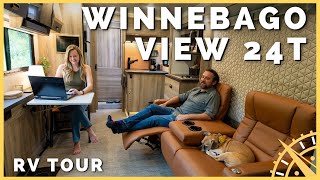 🚐💨 Living in the Worlds FIRST Winnebago View 24T  Full RV Tour  Newstate Nomads [upl. by Viehmann]