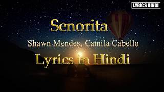 Shawn Mendes Camila Cabello  Señorita Lyrics in Hindi [upl. by Mccoy]