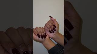 Calling all wine lovers to the front 🍷🍇✨winelovers redwine wine nails [upl. by Schwinn]