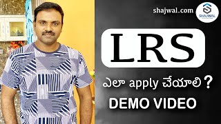 HOW TO APPLY LRS  Demo video [upl. by Drusilla]