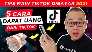 5 Cara Dapat Uang Dari Tiktok 2023 [upl. by Tound]