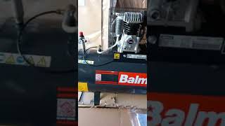 compresseur air piston Balama 200 litres avec courroie et roue [upl. by Garneau]