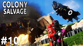 Space Engineers  Colony SALVAGE  Ep 46  CHAOS Crash [upl. by Edan]