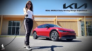 2023 Kia EV6 REAL WORLD Daily Driving Range Test [upl. by Kcerred225]