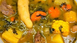 The Best Haitian Bouillon Hands Down  How To Make Bouyon  Haitian Beef Stew Soup  Episode 12 [upl. by Haropizt]