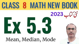 8Th Class Math New Book 2023 Exercise 53  Class 8 Math Chapter 5 Ex 53  SNC [upl. by Ariamoy]