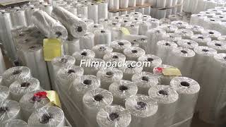 Production Procession Of Food Grade Polyolefin Shrink Film POF Shrink Film For Packaging Wrapping [upl. by Nageem]