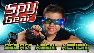 SPY GEAR Mission Extreme Kit with DART BLASTER amp NIGHT GOGGLES [upl. by Oak]