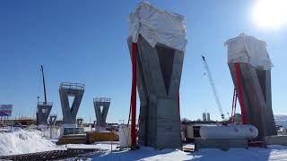 Mysterious Concrete Obstacle Discovered in North Saskatchewan River [upl. by Gass]