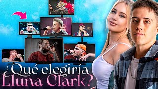 ¿Qué elegiría LLUNA CLARK con estos FREESTYLERS 🤔 gazir [upl. by Lenneuq]