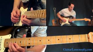 Smooth Guitar Solo Lesson  Santana  Famous Solos [upl. by Nilorac711]