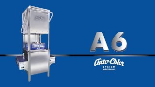 AutoChlor System A6 High Temp Dishwasher Operating Procedures [upl. by Waddington518]