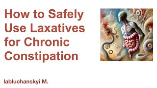 How to Safely Use Laxatives for Chronic Constipation [upl. by Joette]