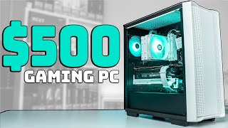 A Very Repeatable 500 Gaming PC Build Guide [upl. by Falo]