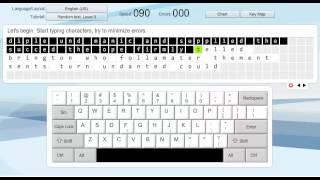 Typing practice at keybrcom [upl. by Edak]