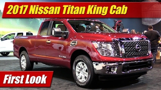 2017 Nissan Titan King Cab First Look [upl. by Edwards334]