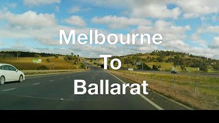 Melbourne to Ballarat Drive  Highway M8  Australia [upl. by Yrram]