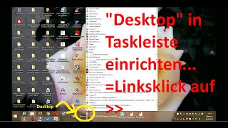 W0215 Taskleiste Einstellungen Desktop anbieten [upl. by Tarttan491]