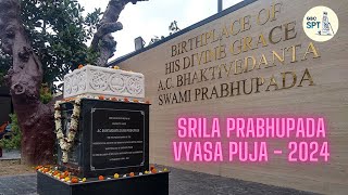 Srila Prabhupada Vyasapuja  Live from Srila Prabhupadas Birth Place [upl. by Aerdnna]