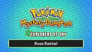 019  Boss Battle  Pokémon Mystery Dungeon  Explorers of Sky [upl. by Alokin90]