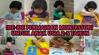 IDEIDE PERMAINAN MONTESSORI ANAK USIA 15 TAHUN [upl. by Hyland]