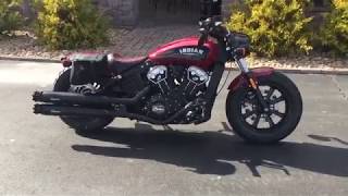 Tailgunner Exhaust for Indian Scout [upl. by Grim]