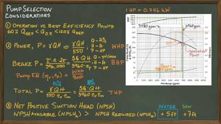 Pump Selection Considerations Improved [upl. by Trawets]