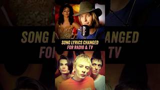 Song Lyrics That Were Changed For Radio amp TV  Tom Petty Radiohead [upl. by Nebe]